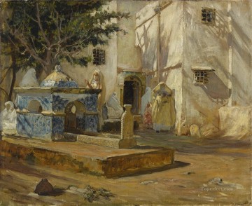 アルジャー・マレ フレデリック・アーサー・ブリッジマン アラブ Oil Paintings